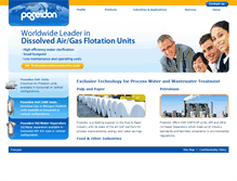 Tablet Screenshot of poseidoninc.com